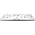 White Terrazzo Universal Laptop 11in (8.8 x 6.2in) Skin